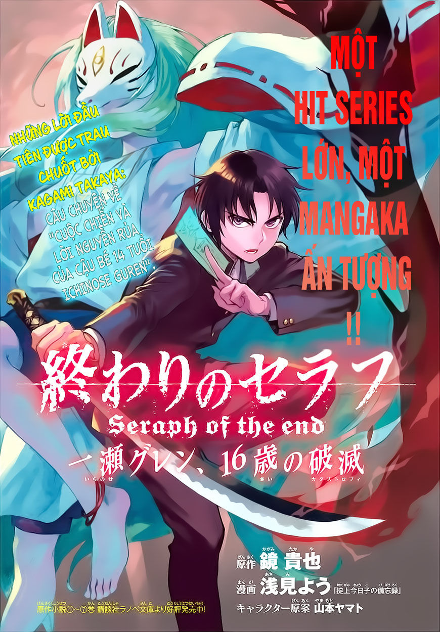 Owari No Seraph: Ichinose Guren Chapter 1 - Trang 2