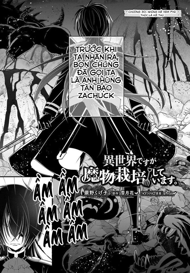 Isekai Desu Ga Mamono Saibai Shiteimasu Chapter 30 - Trang 2