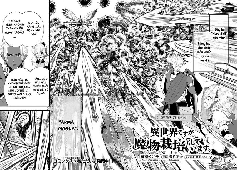 Isekai Desu Ga Mamono Saibai Shiteimasu Chapter 25 - Trang 2