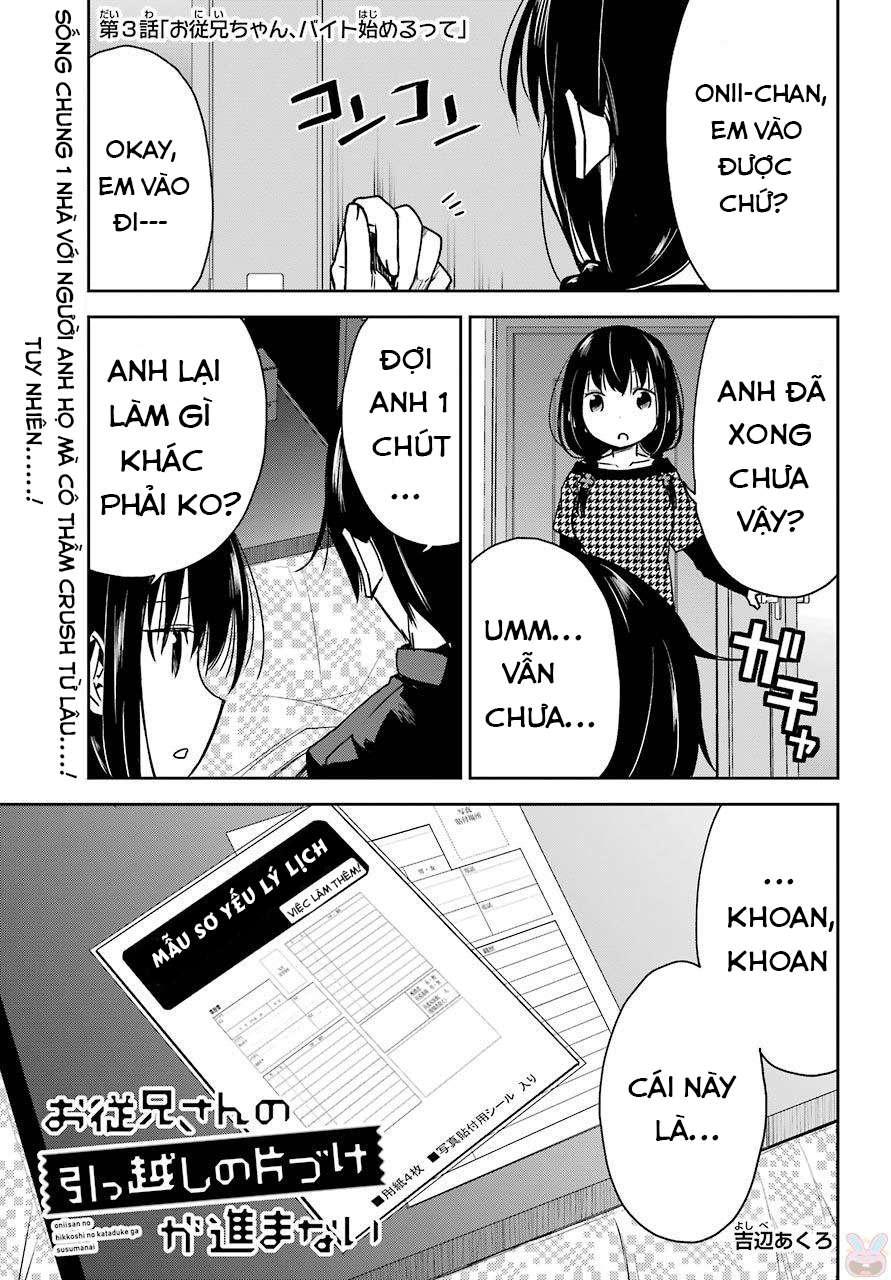 Oniisan No Hikkoshi No Katazuke Ga Susumanai Chapter 3 - Trang 2