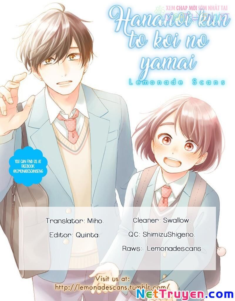 Hananoi-Kun To Koi No Yamai Chapter 17 - Trang 2