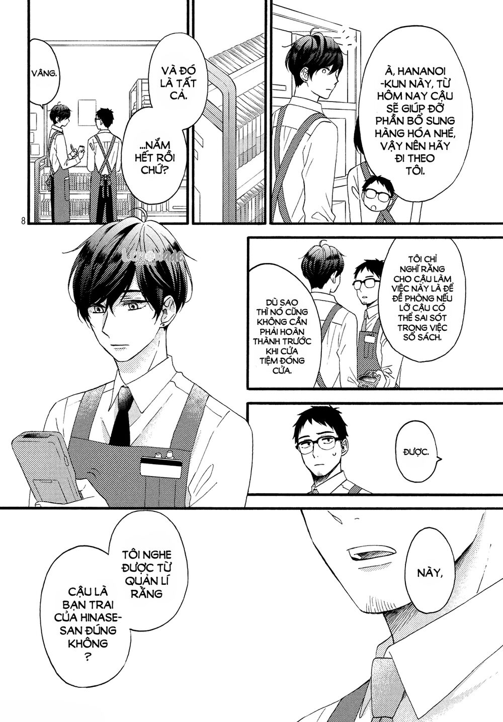 Hananoi-Kun To Koi No Yamai Chapter 14 - Trang 2