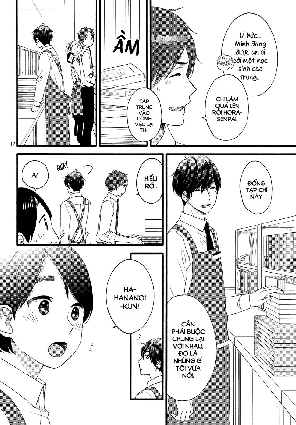 Hananoi-Kun To Koi No Yamai Chapter 14 - Trang 2