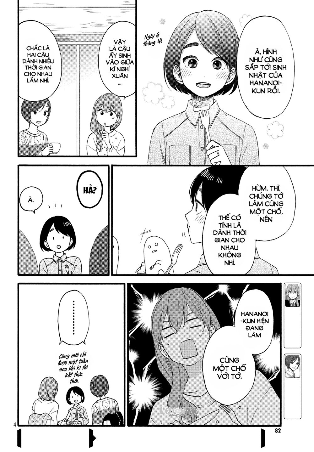 Hananoi-Kun To Koi No Yamai Chapter 14 - Trang 2