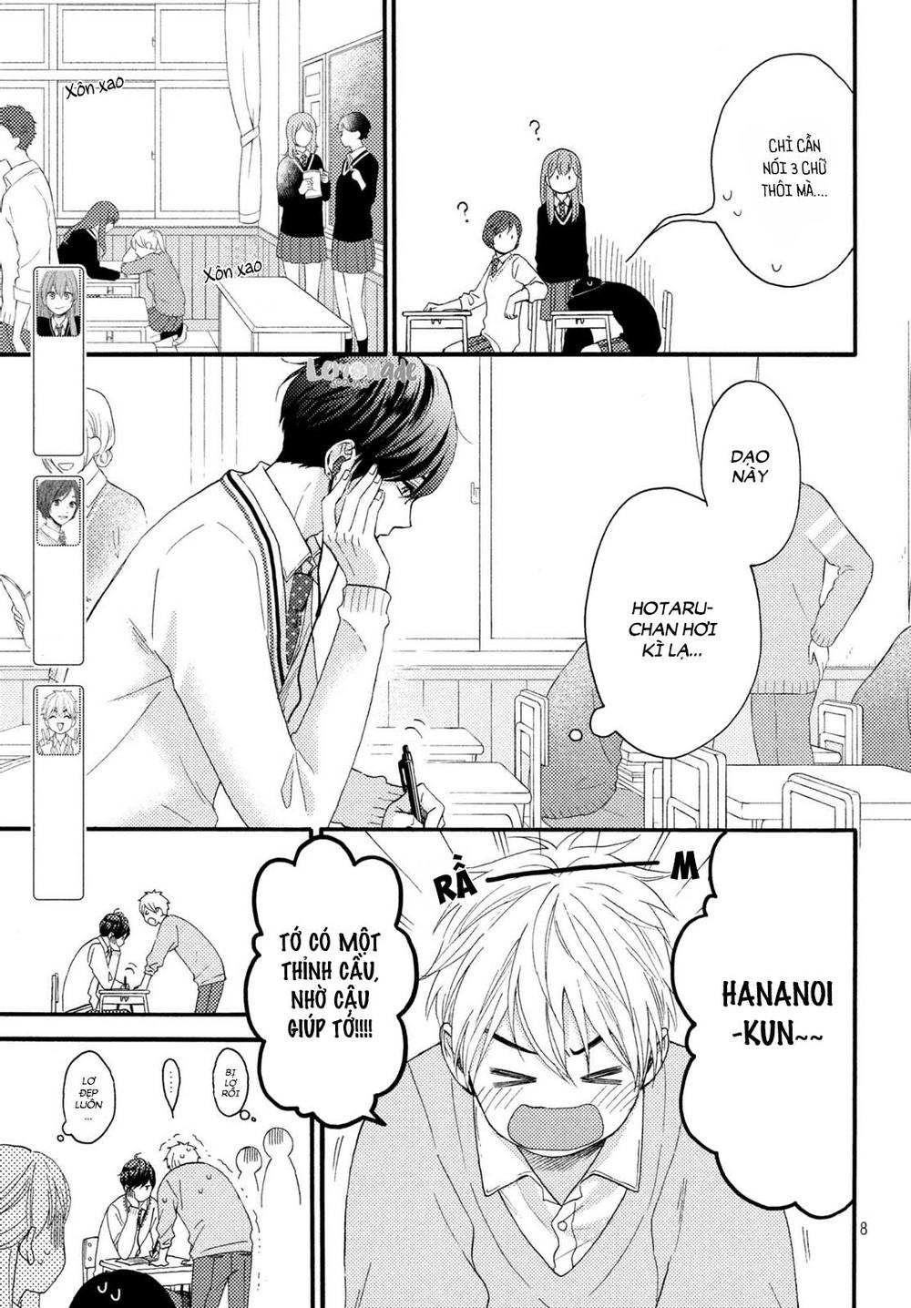 Hananoi-Kun To Koi No Yamai Chapter 9 - Trang 2