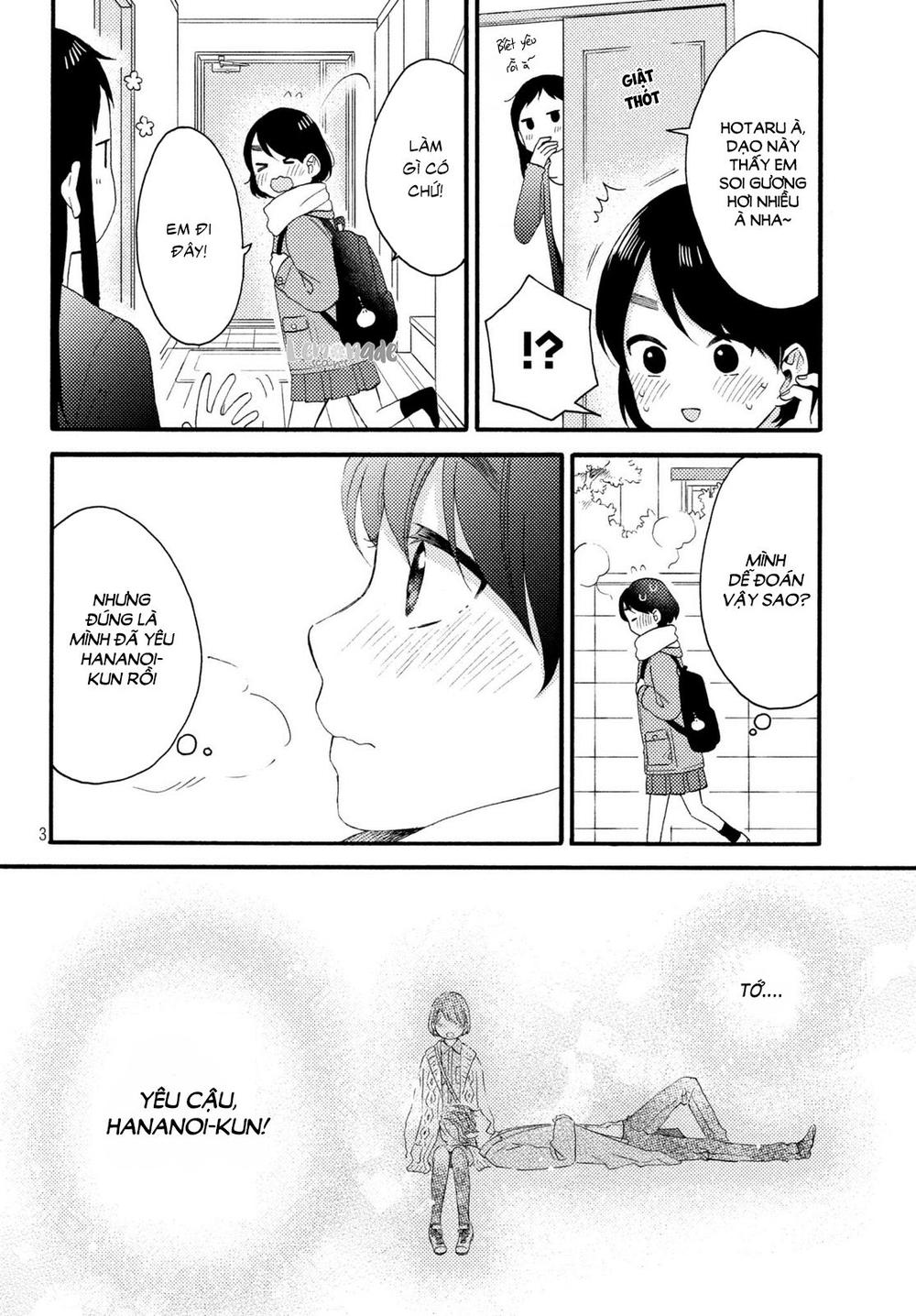 Hananoi-Kun To Koi No Yamai Chapter 9 - Trang 2