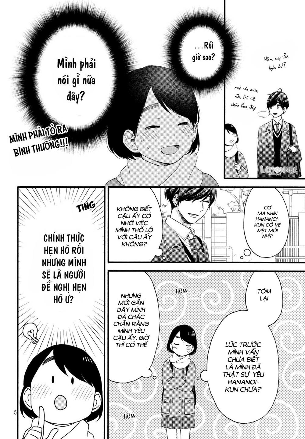 Hananoi-Kun To Koi No Yamai Chapter 9 - Trang 2