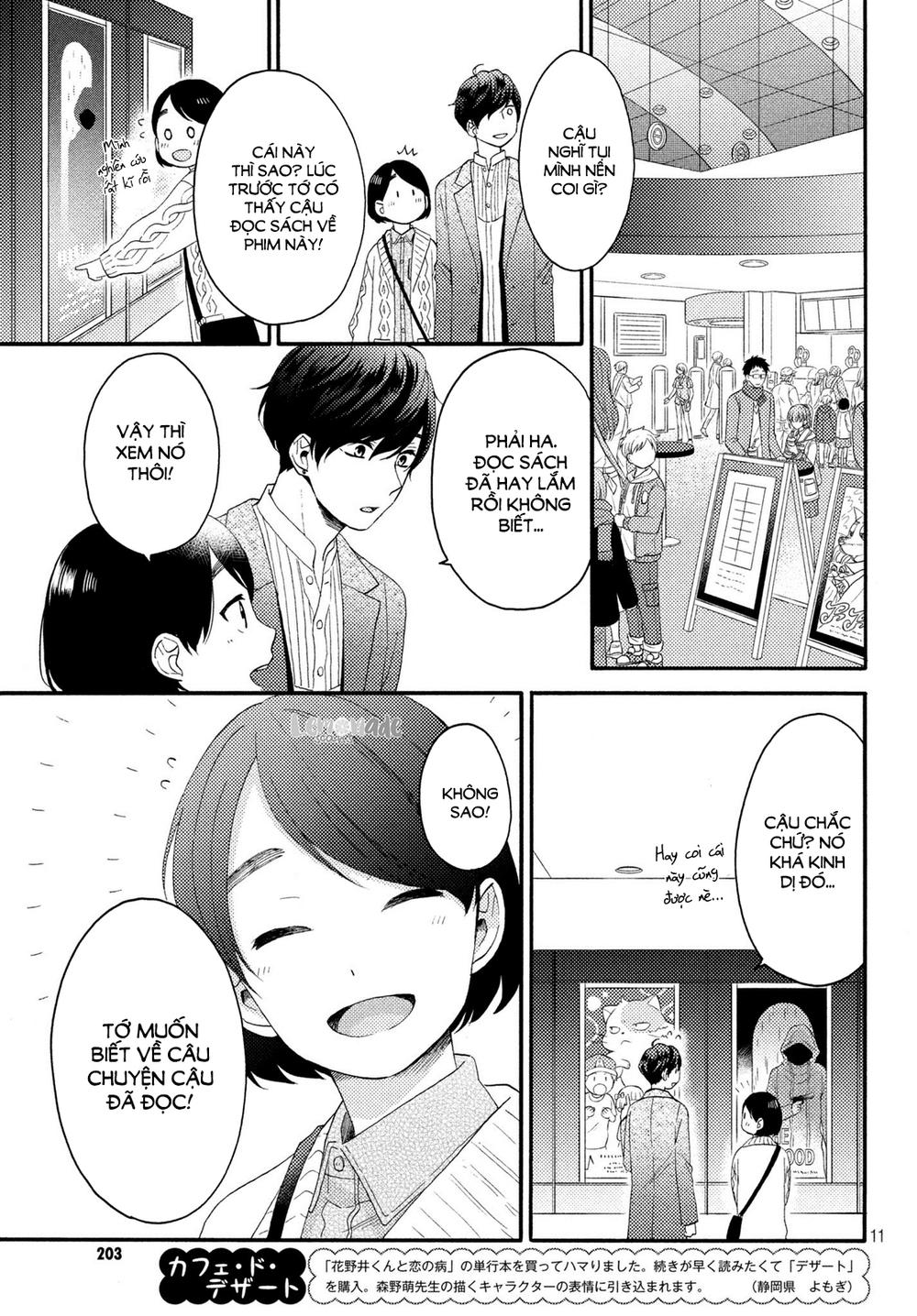 Hananoi-Kun To Koi No Yamai Chapter 8 - Trang 2