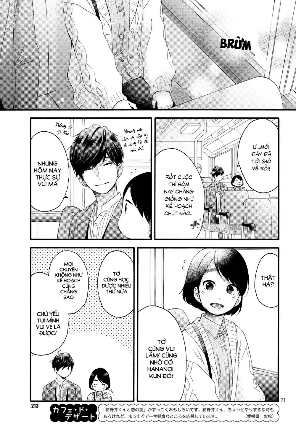 Hananoi-Kun To Koi No Yamai Chapter 8 - Trang 2