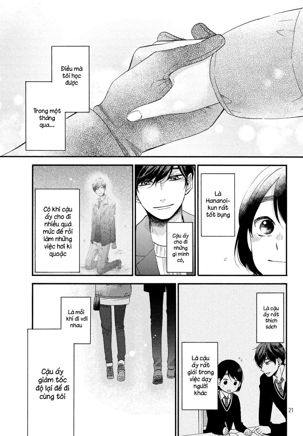 Hananoi-Kun To Koi No Yamai Chapter 4 - Trang 2