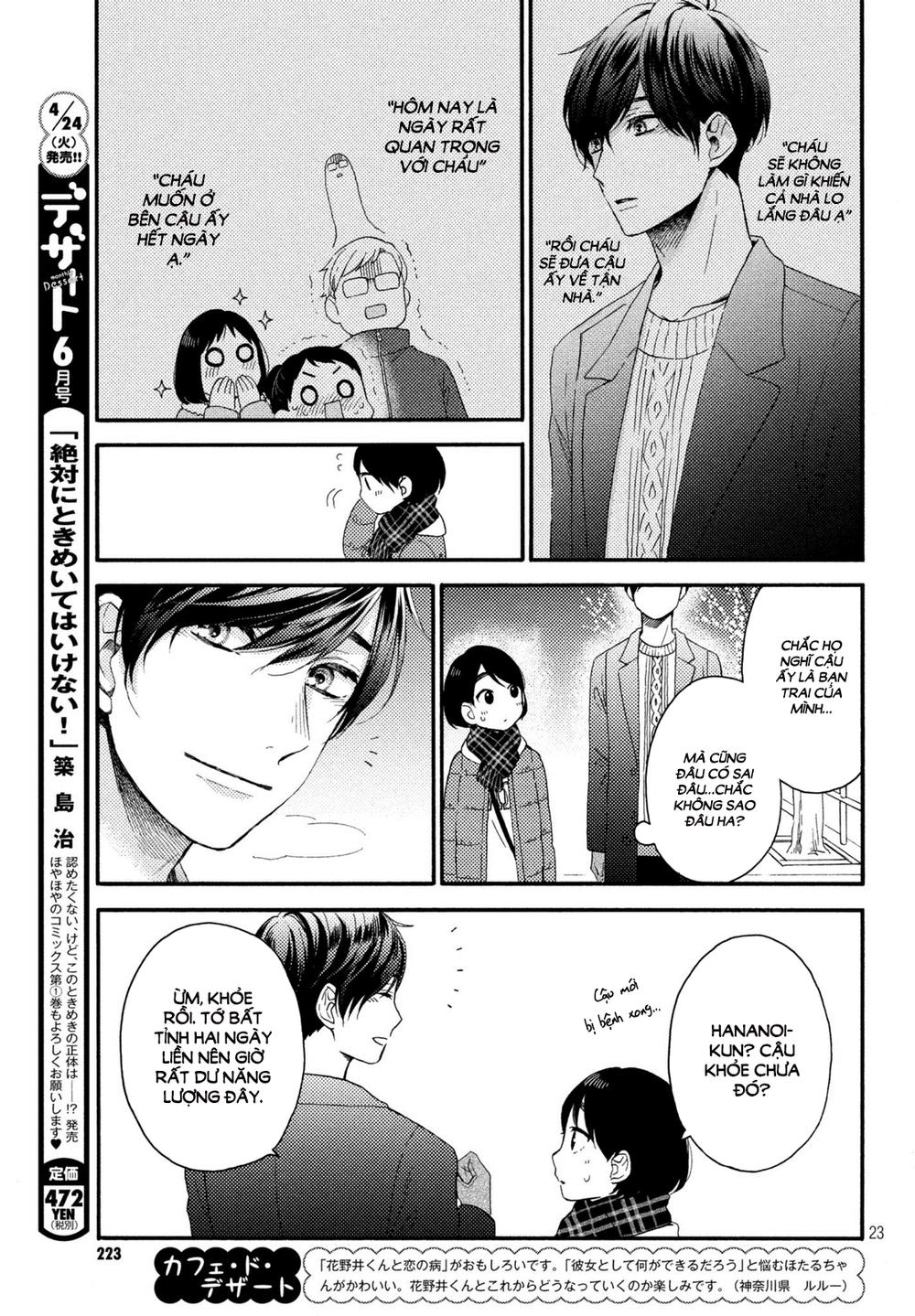 Hananoi-Kun To Koi No Yamai Chapter 4 - Trang 2