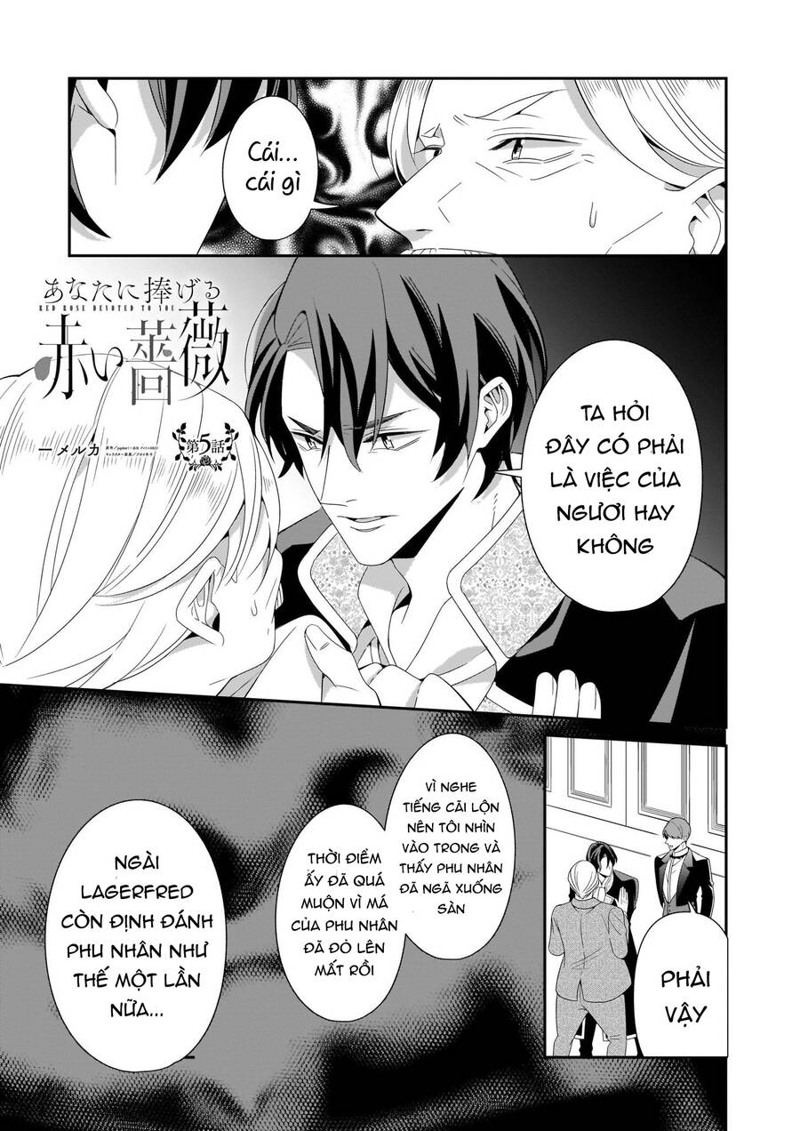 Anata Ni Sasageru Akai Bara Chapter 5 - Trang 2