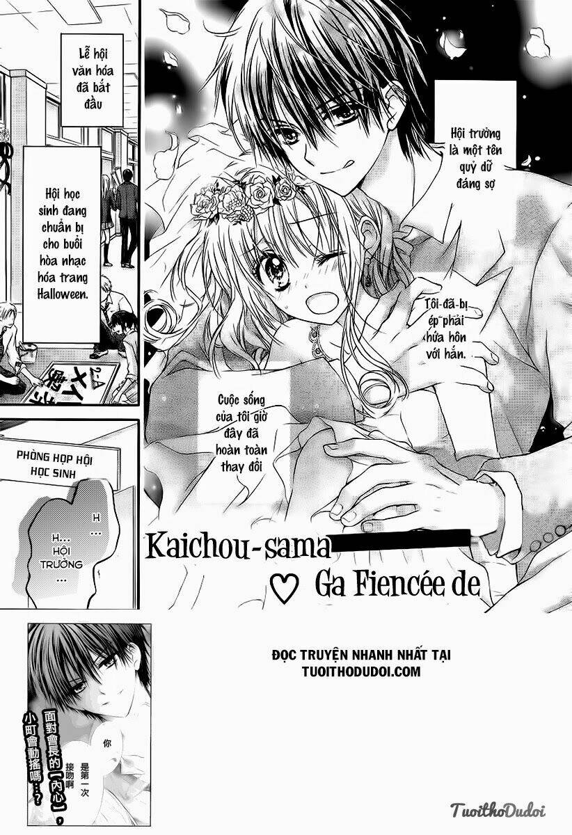 Kaichou-Sama Ga Fiancee De Chapter 2 - Trang 2