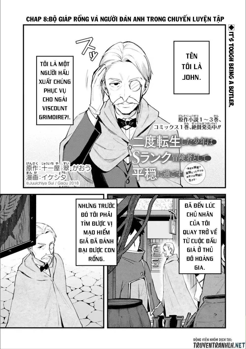 Nido Tensei Shita Shounen Wa S Rank Boukensha Toshite Heion Ni Sugosu-Zense Ga Kenja De Eiyuu Datta Chapter 8 - Trang 2