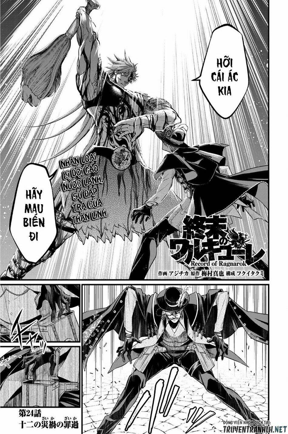 Shuumatsu No Valkyrie Chapter 24 - Trang 2