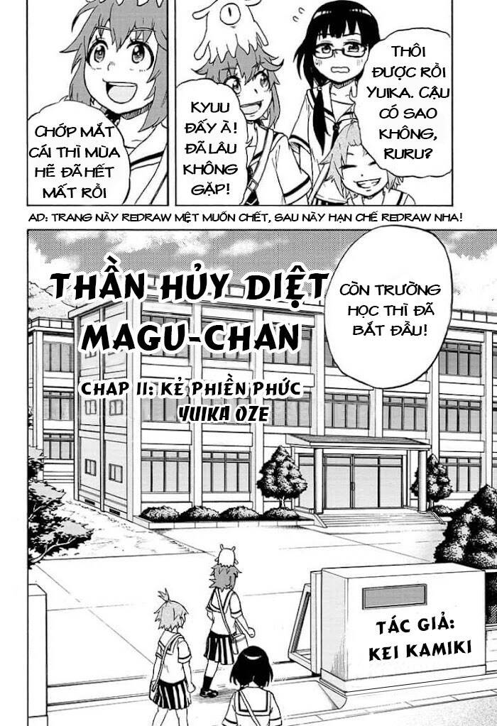 Thần Hủy Diệt: Magu-Chan Chapter 11 - Trang 2