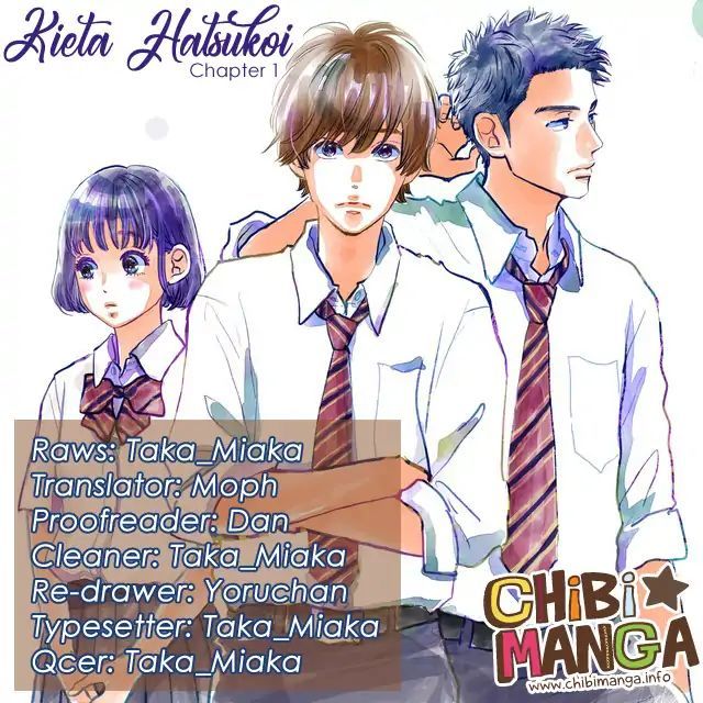 Kieta Hatsukoi Chapter 1 - Trang 2