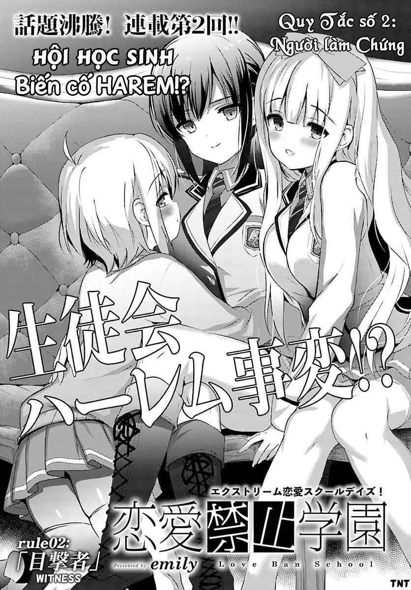 Renai Kinshi Gakuen Chapter 2 - Trang 2