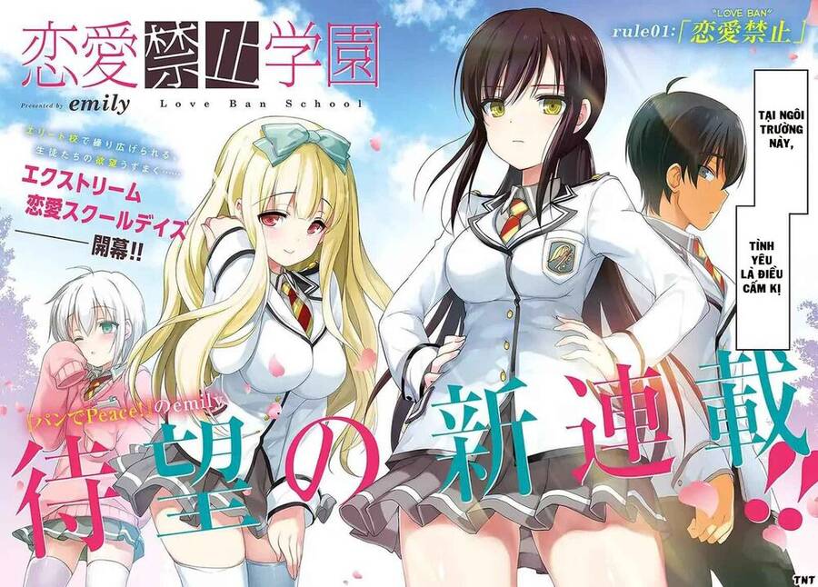 Renai Kinshi Gakuen Chapter 1 - Trang 2