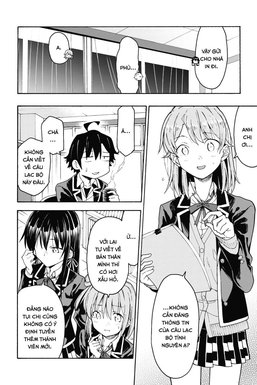 Yahari Ore No Seishun Rabukome Wa Machigatte Iru. @ Comic Chapter 72 - Trang 2