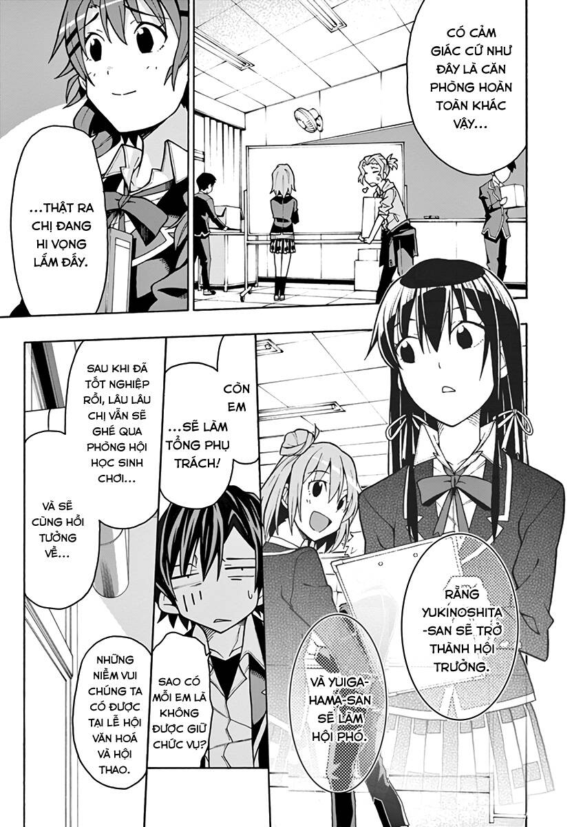 Yahari Ore No Seishun Rabukome Wa Machigatte Iru. @ Comic Chapter 58 - Trang 2