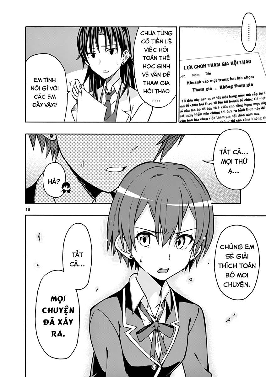 Yahari Ore No Seishun Rabukome Wa Machigatte Iru. @ Comic Chapter 48 - Trang 2