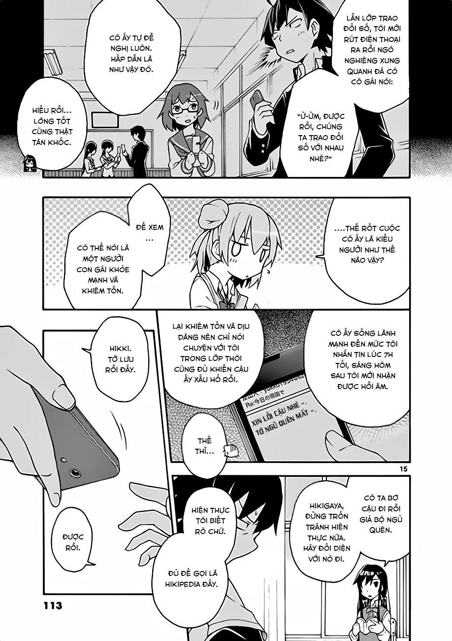 Yahari Ore No Seishun Rabukome Wa Machigatte Iru. @ Comic Chapter 9 - Trang 2