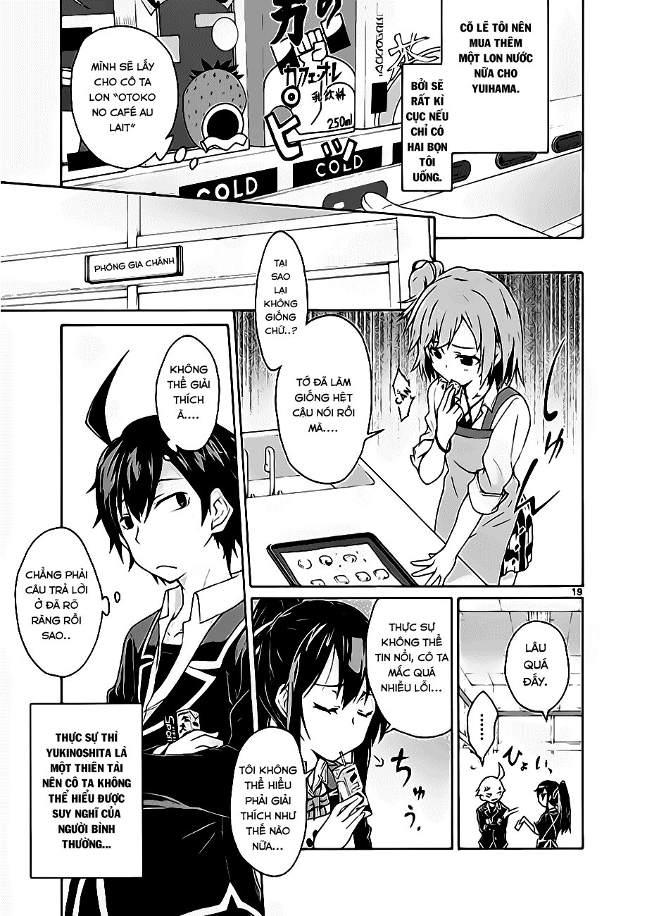 Yahari Ore No Seishun Rabukome Wa Machigatte Iru. @ Comic Chapter 3 - Trang 2