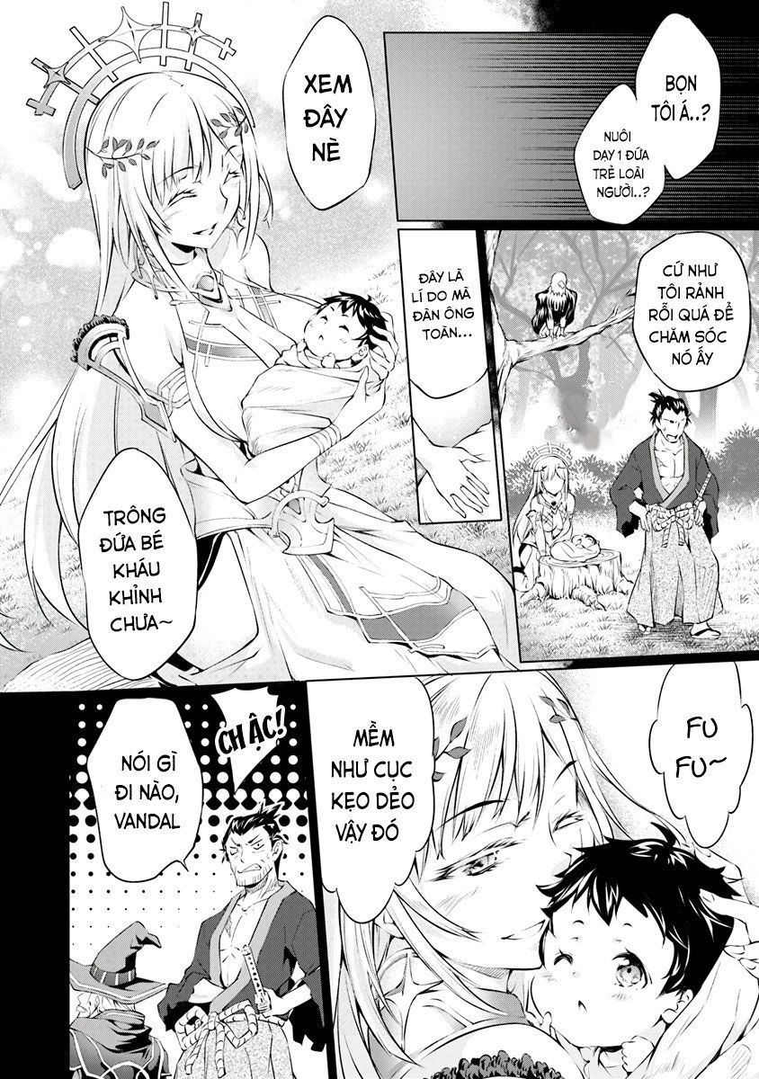 Kamigami Ni Sodaterare Shimo No, Saikyou To Naru Chapter 1.2 - Trang 2