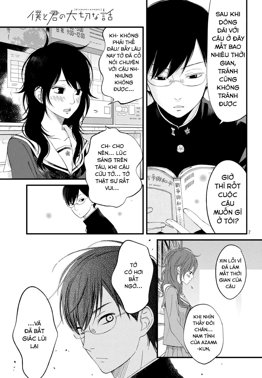 Boku To Kimi No Taisetsu Na Hanashi Chapter 2 - Trang 2