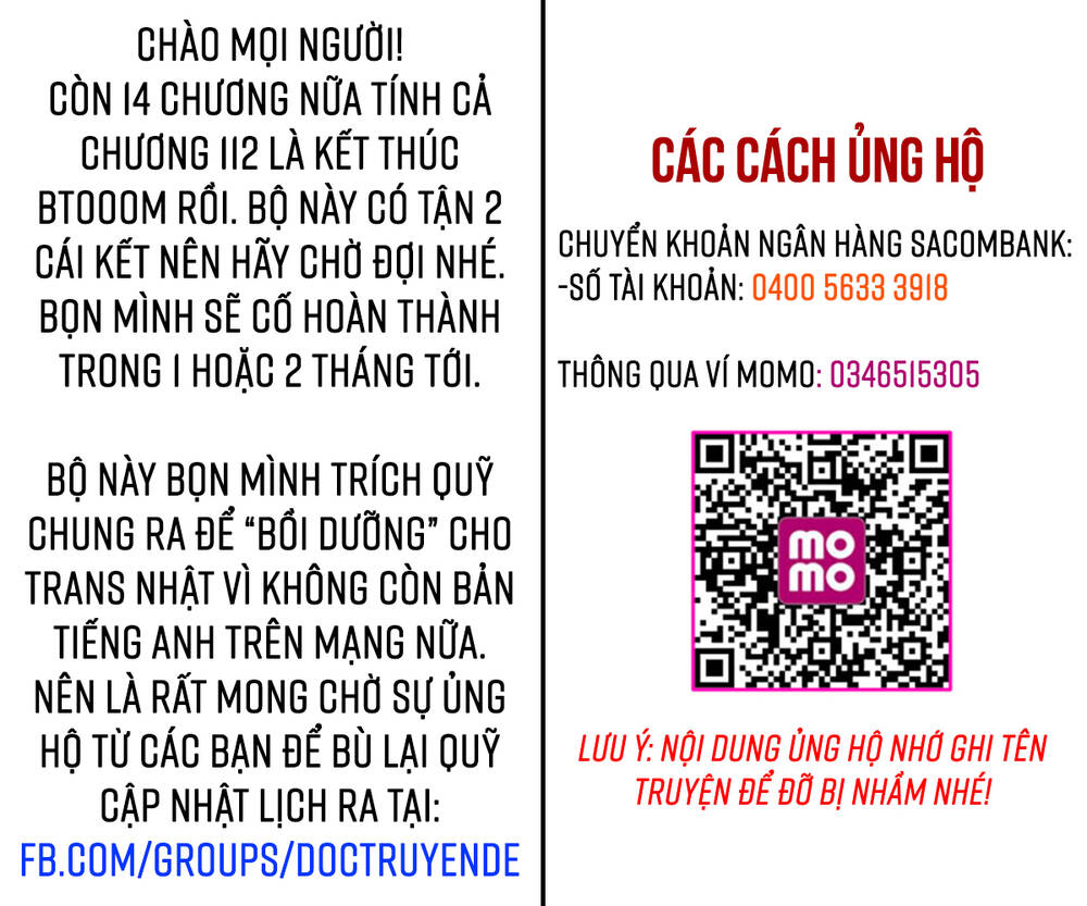 Cuộc Chiến Sinh Tồn Chapter 112.1 - Trang 2