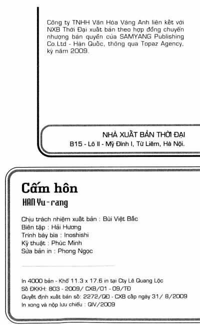 Cấm Hôn Chapter 57 - Trang 2