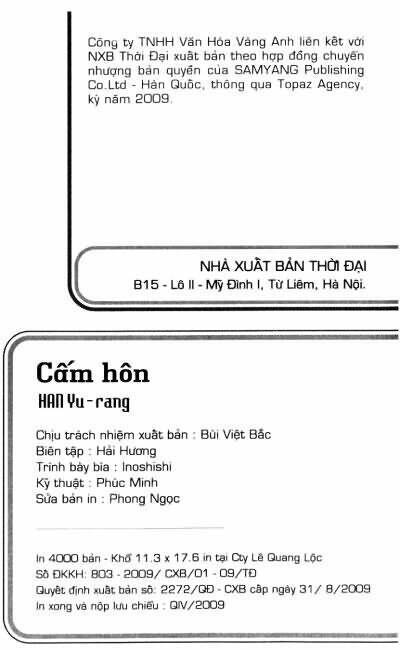 Cấm Hôn Chapter 49 - Trang 2