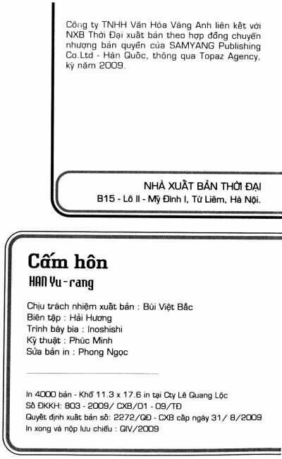 Cấm Hôn Chapter 41 - Trang 2