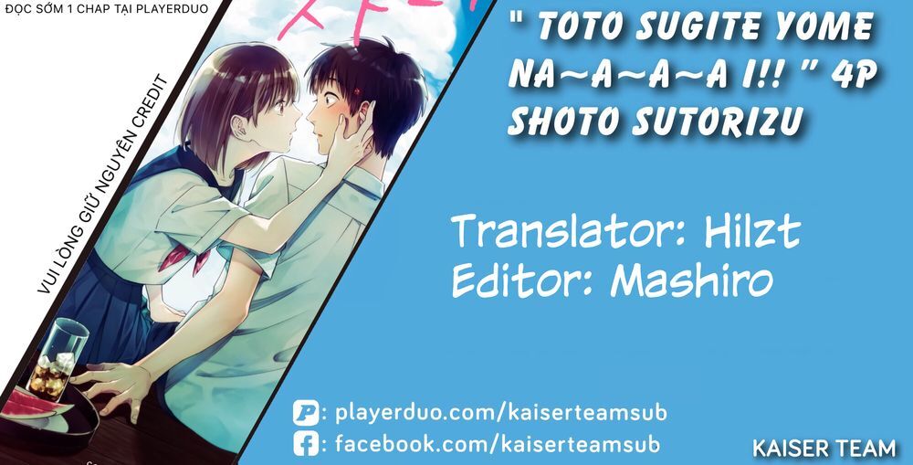 Bộ Truyện Ngắn Siêu Ngọt Siêu Ngấy Chapter 16 - Trang 2