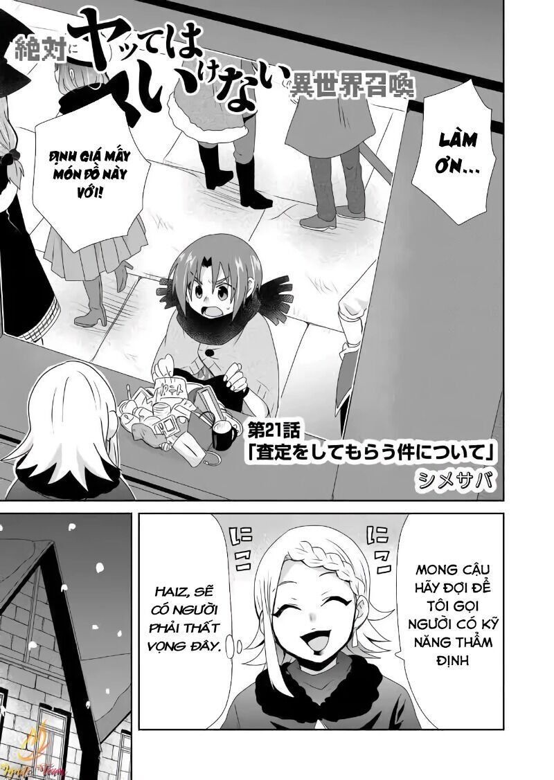 Zettai Ni Yatte Wa Ikenai Isekai Shoukan Chapter 22 - Trang 2