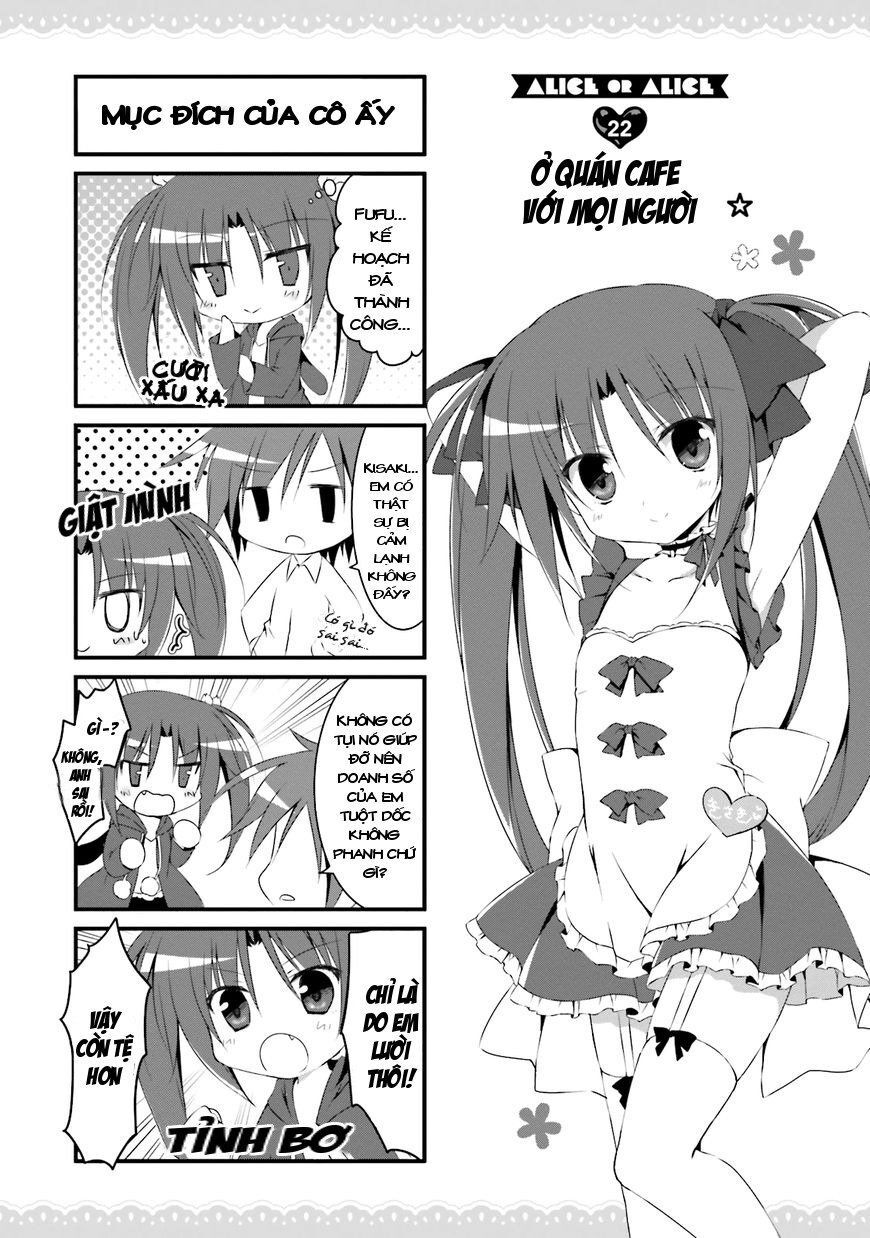 Alice Or Alice: Siscon Niisan To Futago No Imouto Chapter 22 - Trang 2