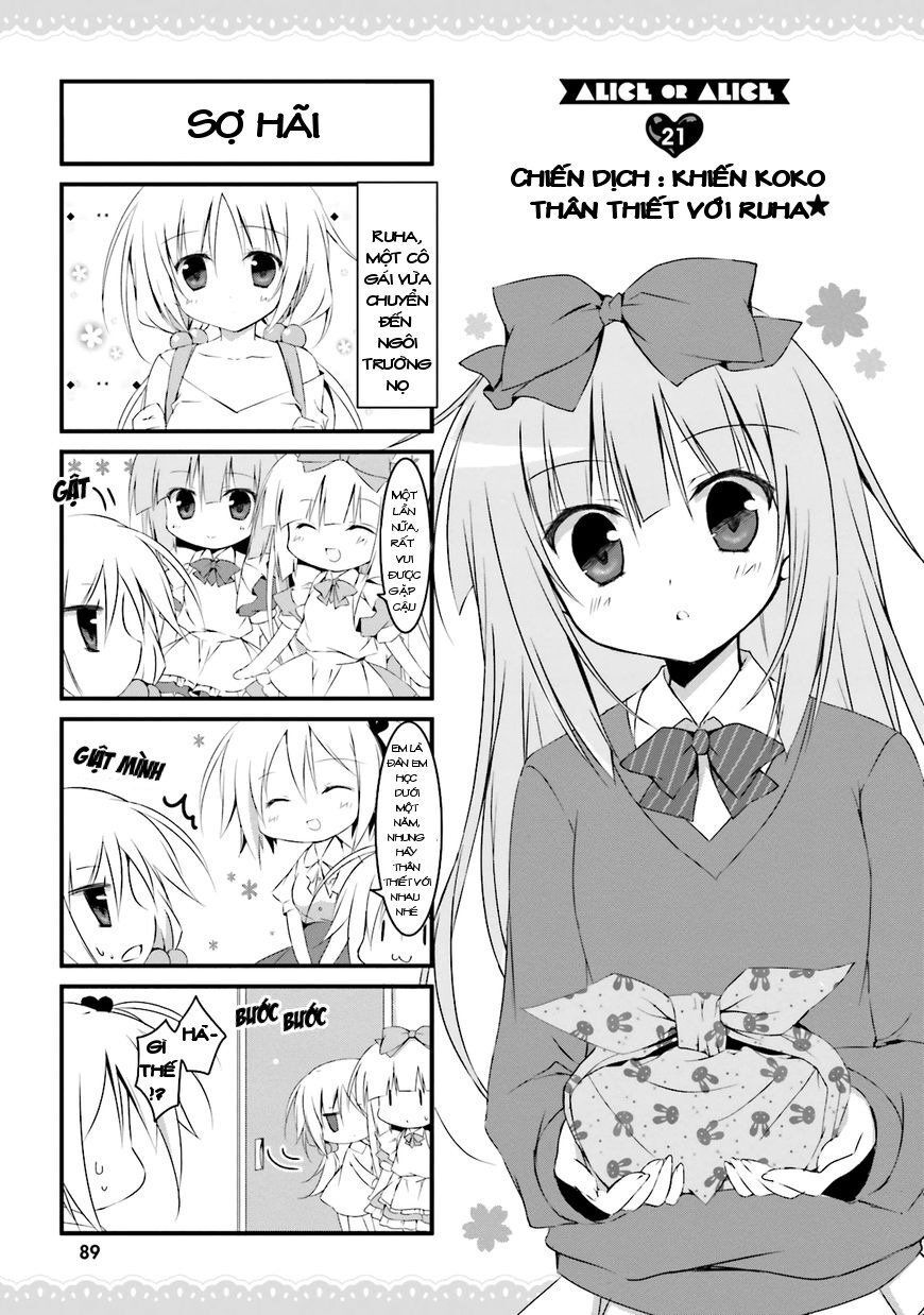 Alice Or Alice: Siscon Niisan To Futago No Imouto Chapter 21 - Trang 2