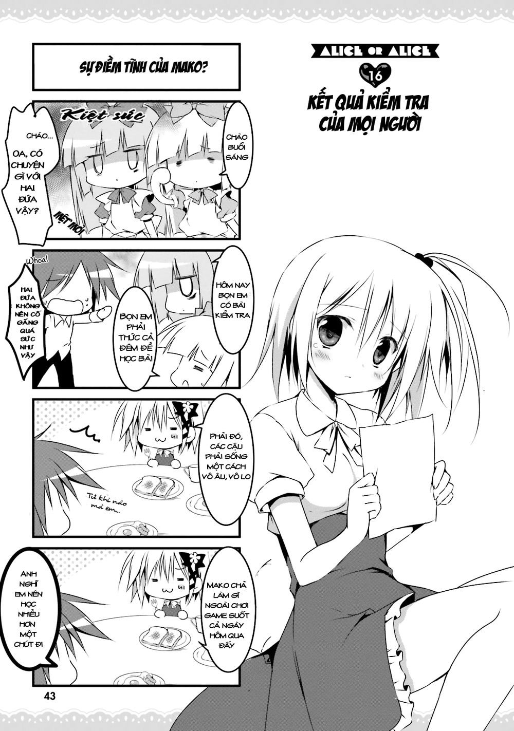 Alice Or Alice: Siscon Niisan To Futago No Imouto Chapter 16 - Trang 2