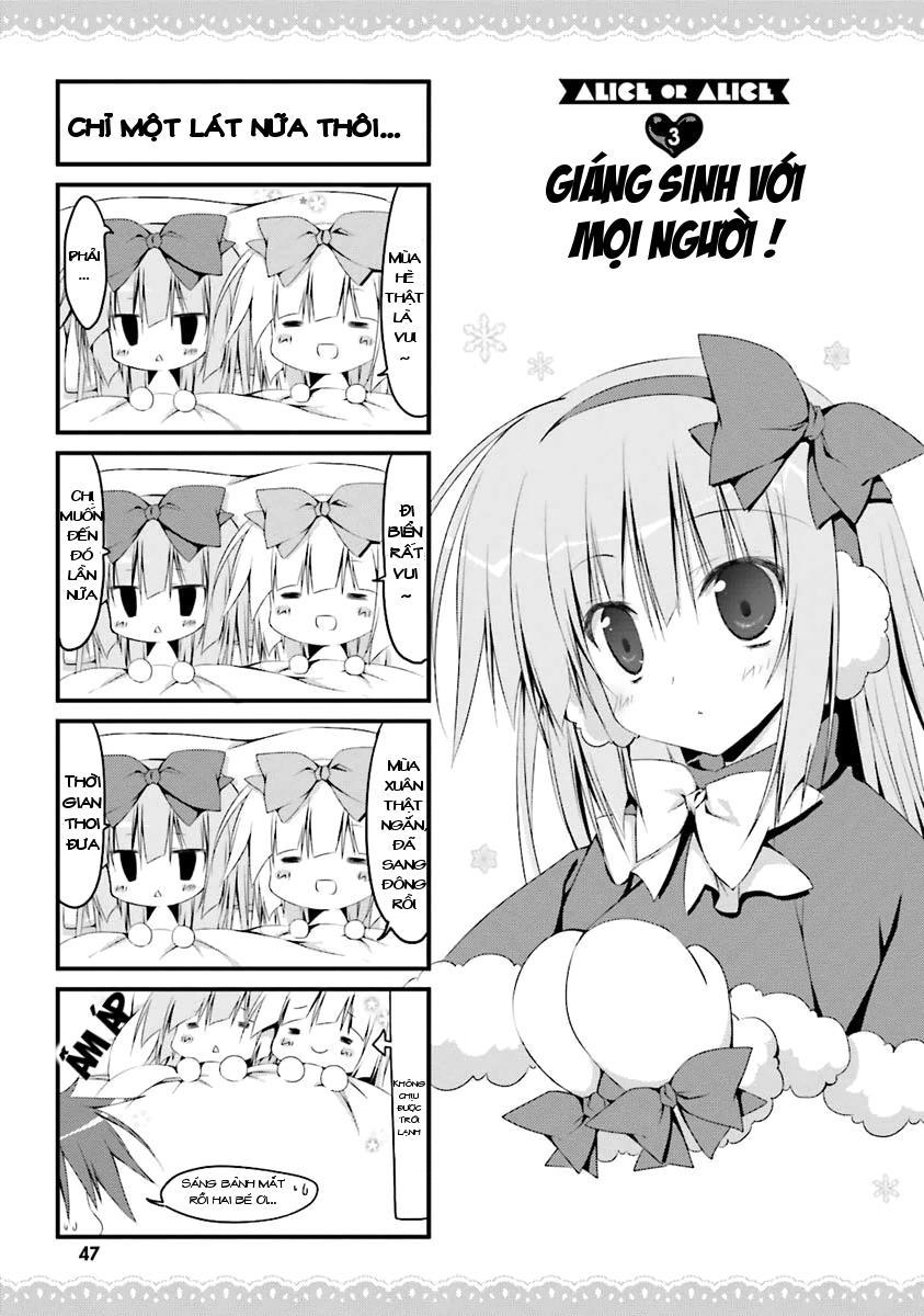 Alice Or Alice: Siscon Niisan To Futago No Imouto Chapter 3 - Trang 2