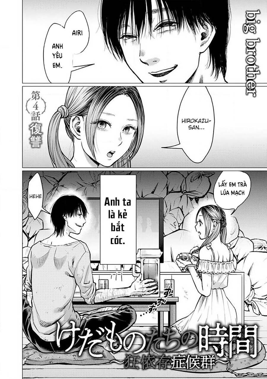 Kedamonotachi No Jikan Chapter 4 - Trang 2