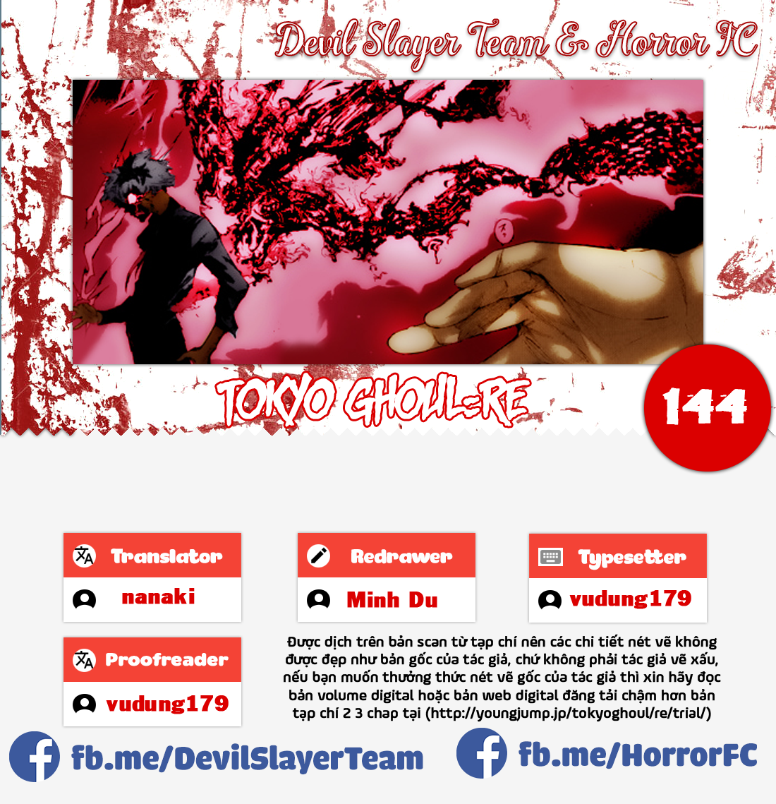 Tokyo Ghoul:Re Chapter 144 - Trang 2