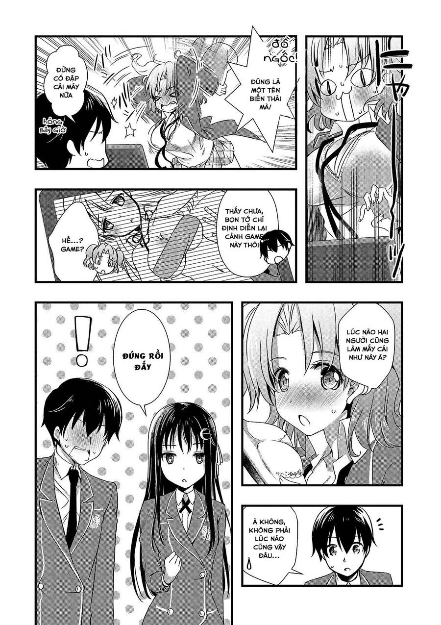 Hiota No Kanojo Ga Ore No Motteru Eroge Ni Kyoumi Shinshin Nanda Ga…… Chapter 14 - Trang 2