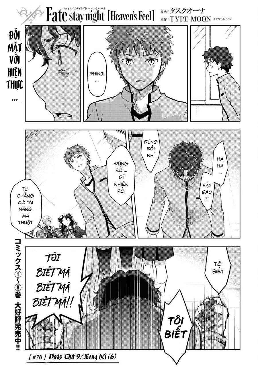 Fate/Stay Night Heaven’S Feel Chapter 70 - Trang 2