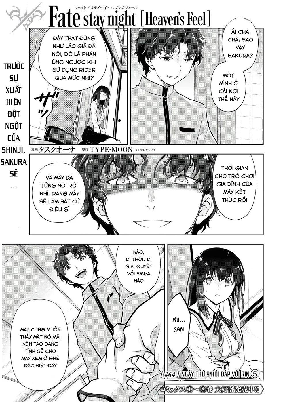 Fate/Stay Night Heaven’S Feel Chapter 64 - Trang 2