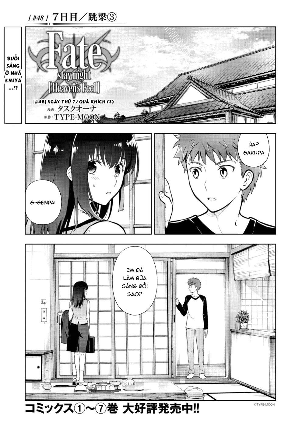 Fate/Stay Night Heaven’S Feel Chapter 48 - Trang 2