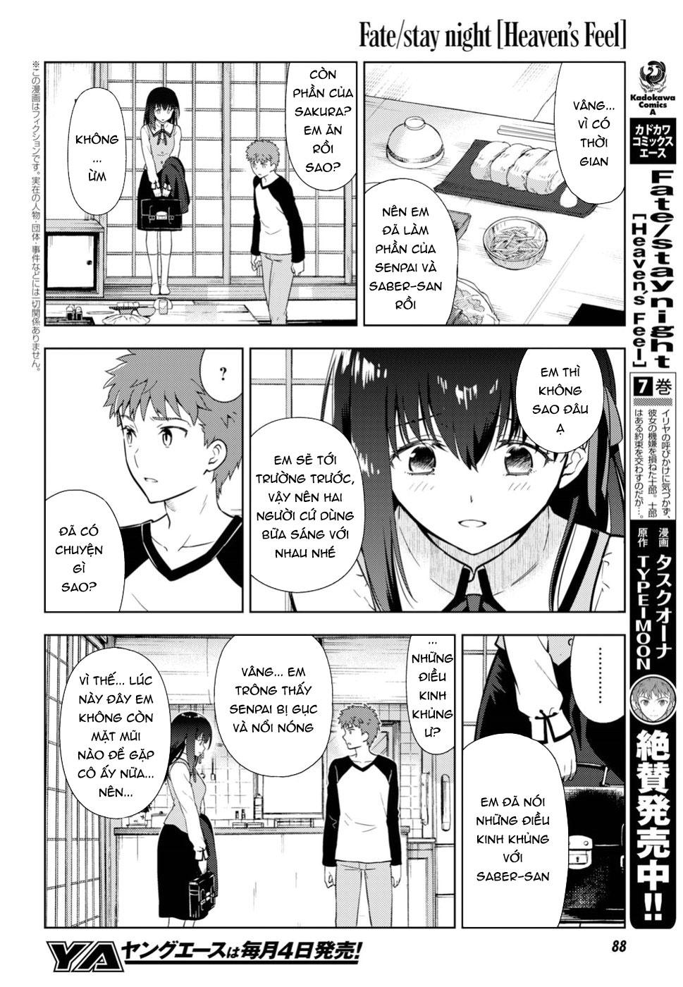 Fate/Stay Night Heaven’S Feel Chapter 48 - Trang 2