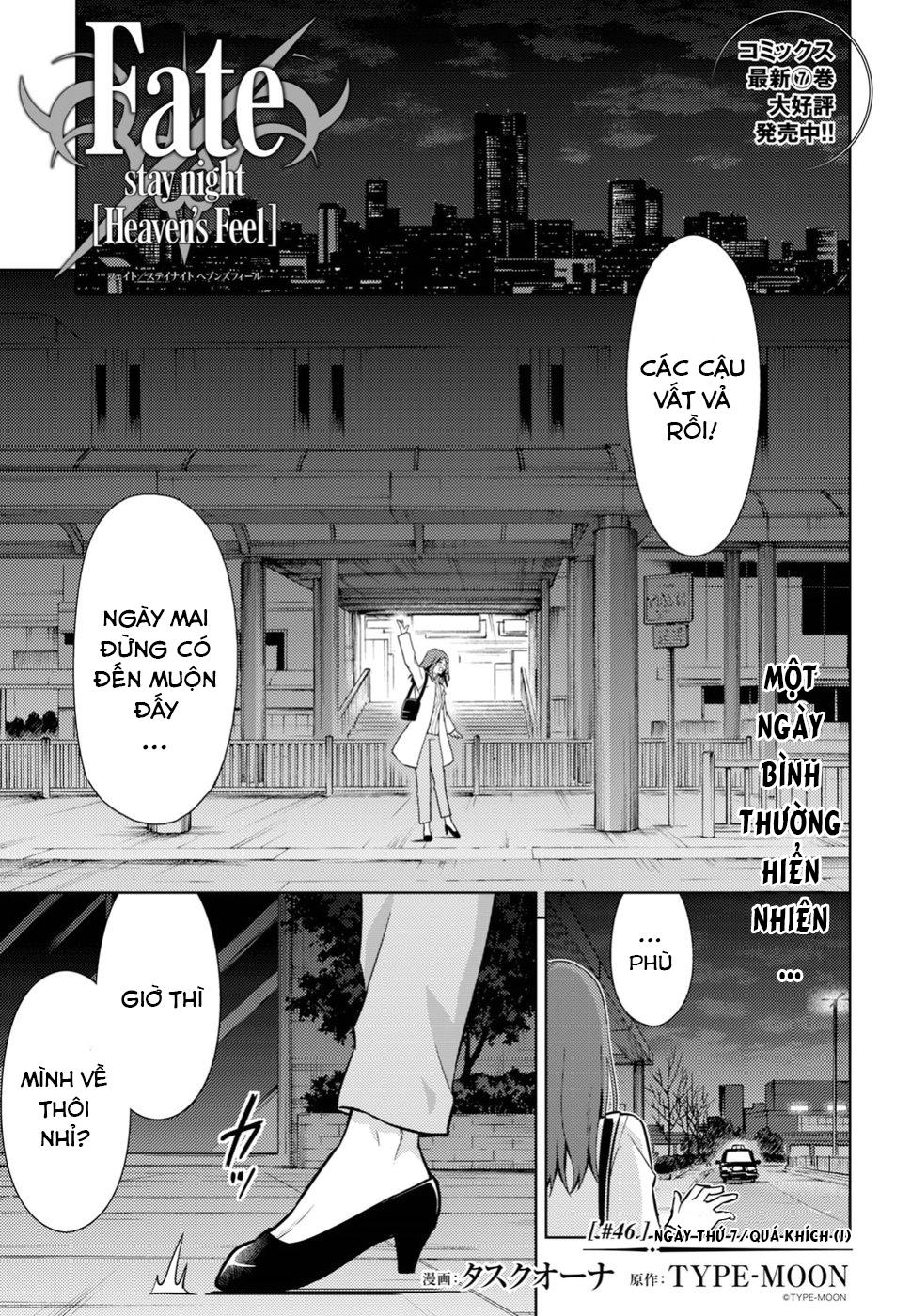 Fate/Stay Night Heaven’S Feel Chapter 46 - Trang 2