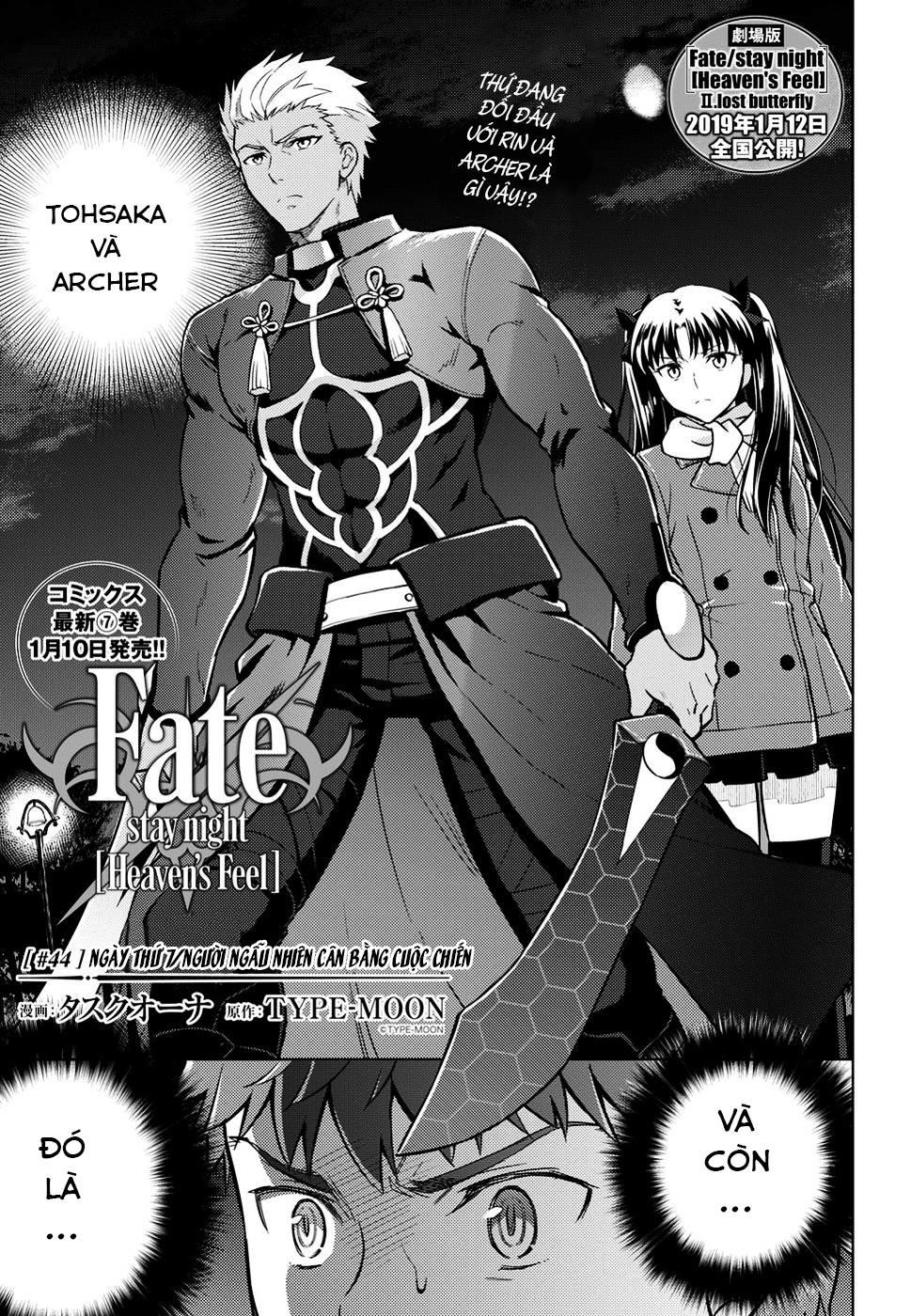 Fate/Stay Night Heaven’S Feel Chapter 44 - Trang 2