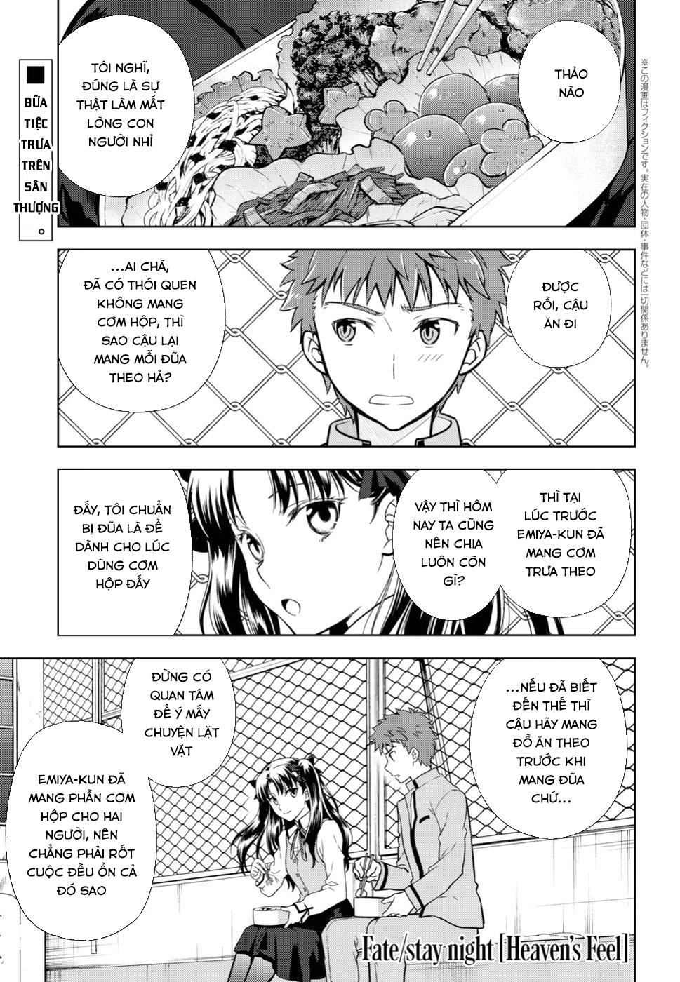 Fate/Stay Night Heaven’S Feel Chapter 42 - Trang 2